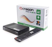 Octagon SPIRIT PRO 4K UHD HDR10 + Android TV Ott IP Media Streaming Box + 5G