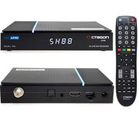 OCTAGON SX88 V2 (version 2) 4K UHD S2+IP 1 x DVB-S2 E2 Linux Smart TV Sat Receiver, Multiboot SW : Define OS + E2 Linux, H.265, Sat to IP, lecteur de carte, multiroom, YouTube, Mediathek, radio