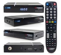 OCTAGON SX98 V2 4K UHD Linux Récepteur satellite avec radio Internet Wi-Fi, médiathèque YouTube, Full HD HDMI, récepteur satellite HD, récepteur satellite numérique pour télévision satellite