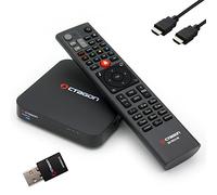 OCTAGON SX988 4K UHD H.265 HEVC Smart TV Set-Top Box - Récepteur multi-bateau et TV satellite vers IP, DLNA, YouTube, radio Web, câble HDMI Wi-Fi 300 Mbit/s EasyMouse gratuit