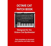 Octave Cat Blank Patch Sheets Notebook: 60 Full-page Templates - 8.5x11" Edition