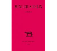 Octavius agregation lettres classiques 1997-1998 - Minucius Felix - Belles Lettres - broché - Livre