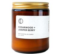 OCTO Bois de cèdre + Genévrier | Bougie Parfumée naturelle à la cire de soja et huiles essentielles 250ml