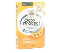 Octo Protect Chat Collier antiparasitaire 7 à 8 Mois de Protection