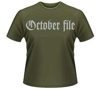 October File - October File Why? New Official Mens Green T Shirt All Sizes
