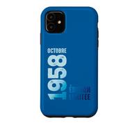 Octobre 1958 Édition Limitée 1958 Anniversaire 1958 Coque pour iPhone 11