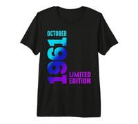 Octobre 1961 Édition limitée Anniversaire 1961 T-Shirt Haut de Gamme