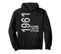 Octobre 1961 Vintage 1961 Rétro Esthétique Depuis 1961 Sweat à Capuche
