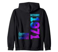 Octobre 1971 Awesome Year 1971 Retro 1971 Vintage 1971 Sweat à Capuche