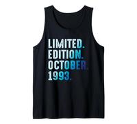 Octobre 1993 Année 1993 Rétro 1993 Vintage Édition Limitée Débardeur