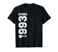 Octobre 1993 Vintage 1993 Retro Legendary Since 1993 T-Shirt