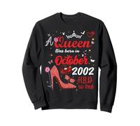 Octobre 2002 Anniversaire This Queen Was Born in Octobre 2002 Sweatshirt