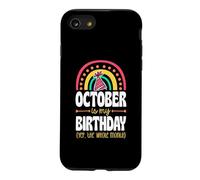 Octobre, C'est Mon Anniversaire, Oui, Tout Le Mois, Boho Rainbow Coque pour iPhone SE (2020) / 7/8