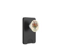 Octobre Naissance Fleur Souci & Cosmos Floral Anniversaire PopSockets PopWallet pour MagSafe