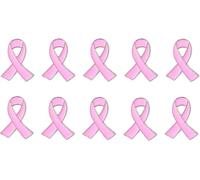 Octobre Rose,100Pcs Micro Badge Révers Ruban Rose Mini Broche Prévention Cancer du Sein pour Col/Sac Accessoire Sensibilisation Compact Santé des Femmes Suscitant un Événement Caritatif