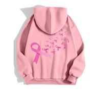 octobre rose accessoires， ruban rose cancer du sein， ruban， hoodie for the culture， sweat femme， noeud， pull zippé， sweatshirt， sweat-shirt，contre le cancer， capuche， sweatshirts， pour seins， ocotbre