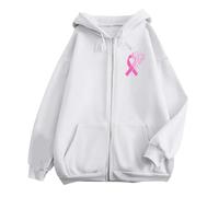 octobre rose accessoires， ruban rose cancer du sein， ruban， sweat femme， noeud， sweatshirt， pull zippé， sweat-shirt，contre le cancer， capuche， sweatshirts， hoodie for the culture， pour seins， ocotbre