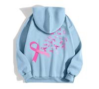 octobre rose accessoires， ruban rose cancer du sein， ruban， sweat femme， noeud， sweatshirt， sweat-shirt，contre le cancer， capuche， sweatshirts， hoodie for the culture， pull zippé， pour seins， ocotbre