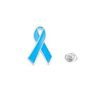 Octobre Rose Broche En Métal, Badges Octobre Rose Avec Boucle Papillon | Mini Broche Prévention Cancer Du Sein Pour L'événement Caritatif De Santé De La Femme
