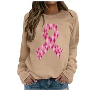 Octobre Rose Cancer du Sein Femme Hoodies Mode Streetwear Sweatshirts Chaud avec Poches Veste Sport Spécialement Conçu Sweat-Shirt Sensibilisation pour Hommes et Femmes Grande Taille 2025 Nouveau