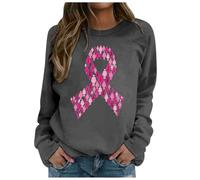 Octobre Rose Cancer du Sein Femme Hoodies Mode Streetwear Sweatshirts Chaud avec Poches Veste Sport Spécialement Conçu Sweat-Shirt Sensibilisation pour Hommes et Femmes Grande Taille 2025 Nouveau