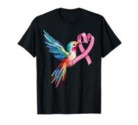 Octobre Rose Colibri Cancer Du Sein Cadeau Octobre Rose T-Shirt