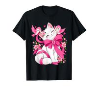Octobre Rose Lutte - Ensemble Contre Le Cancer du Sein 2026 T-Shirt Graphique avec Valeur