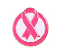 Octobre Rose Pins En Métal, Broche Octobre Rose Avec Boucle Papillon | Broches De Sensibilisation Au Cancer Du Sein Pour L'événement Caritatif De Santé De La Femme