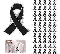 Octobre Rose Pins, Ruban Septembre en Or Broches Doré Pins | Sensibilisation au Cancer des Enfants Badges Métal Décoration de Vêtements Campagne Caritative
