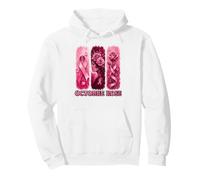 Octobre Rose Ruban de prévention & dépistage Cancer du Sein Sweat à Capuche