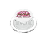 Octobre Rose Tous Unis Ruban léopard prévention Cancer Sein PopSockets PopGrip pour MagSafe
