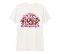 Octobre Rose Tous Unis Ruban léopard prévention Cancer Sein T-Shirt Haut de Gamme