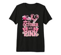 Octobre We Wear Pink, postier de Sensibilisation au Cancer du Sein T-Shirt Haut de Gamme