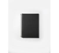 Octogon-ShadowSketch Cahier à spirales professionnel A5 Papier épais de qualité supérieure, idéal pour écrire ou dessiner - Format A5 - Répertoire à points - Couverture semi-rigide - Noir