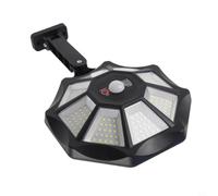 Octogonale pour projecteur solaire 168 LED grand angle lumineux octogonal | 168 LED haute puissance, activées par le mouvement, capteur du crépuscule à l'aube, étanchéité IP65, élimine les angles morts