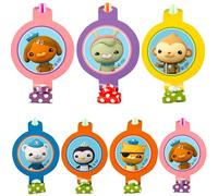 Octonauts Blowout Bash Lot de 10 souffleurs de personnages - Idéal pour les fêtes d'enfants, les anniversaires et les aventures océaniques - Cadeaux de fête vibrants et amusants