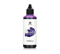 Octopus 100 ml Fluids Alcohol Ink PURPLE, Encre à alcool pour Fluid Art et Resin Art, violet