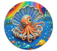 Octopus 1000 Piece Jigsaw Puzzle for Adults Challenging Game Stress Relief Puzzle Cultivate The Spirit of Teamwork for Family Decorations 1000pcs (67.5x67.5cm)