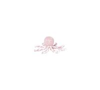 Nattou Kuscheltier Oktopus, Für Neugeborene und Frühchen, 23 cm, Rosa/Weiß