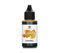 Octopus 30ml Fluids Alcohol Ink CARAMEL, Encre à alcool pour Fluid Art et Resin Art, brun