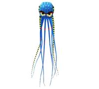 Octopus - Ascenseur de poche aérodynamique sans cadre - Tissu synthétique en nylon de 7,8 m de long - Parapluie attaché - Bracelet en toile haute résistance de 300 m - Jouet pour