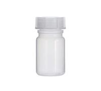 Octopus Bouteille de 50 ml à col large en polyéthylène basse densité avec bouchon à vis - Bouteille vide pour produits chimiques - Bouteille de laboratoire avec couvercle comme récipient de rangement
