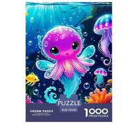 Octopus, Casse-tête De 1000 Pièces, Excellent pour La Concentration Et La Patience, Idéal comme Souvenir Ou Décoration, À Partir De 8 Ans, 70x50cm/1000pcs