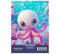 Octopus, Casse-tête De 1000 Pièces, Excellent pour La Concentration Et La Patience, Idéal comme Souvenir Ou Décoration, À Partir De 8 Ans, 70x50cm/1000pcs