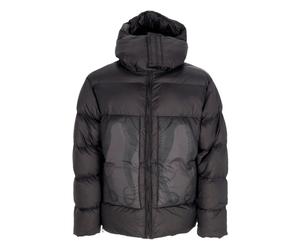 Octopus - Doudoune Noire à Capuche - Homme - Vestes - Noir - Taille: S