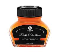 OCTOPUS Encre de surligneur fluorescente pour stylo plume pour écriture et marquage Orange fluo 30 ml
