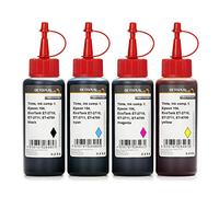 Octopus Encre pour imprimante Compatible pour Epson 104, EcoTank ET-2710, ET-2711, ET-4700 CMYK 4X 100 ML