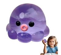 Octopus Fidget Toy - Octopus Hand Fidget Toys, Soft Calming Ball Squeeze with Tactile Sensory Suction, Stress Relief Animal Desktop Companion, Ideal for Student Prizes Mental Health Travel