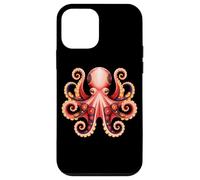 Octopus Floral Nautique Vibrant Mandala Océan Boho Esthétique Coque pour iPhone 12 Mini