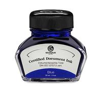 Octopus Fluids Document Ink Blue Encre indélébile certifiée DIN ISO 12757-2 Bleu 30 ml